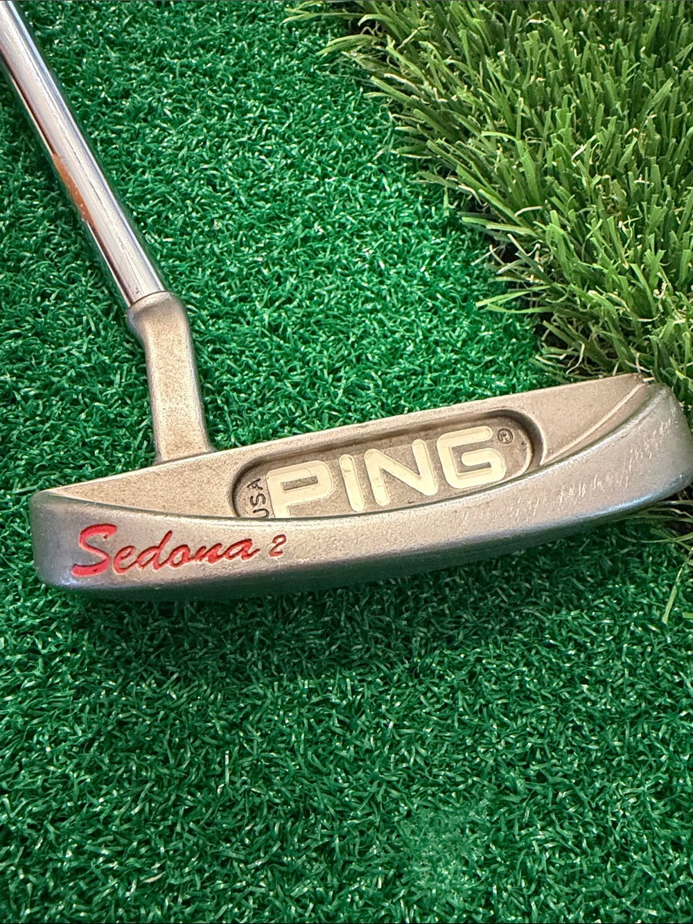 Ping Sedona 2 Putter in Silver with Red Script